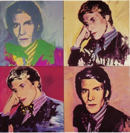 YSL by andy warhol